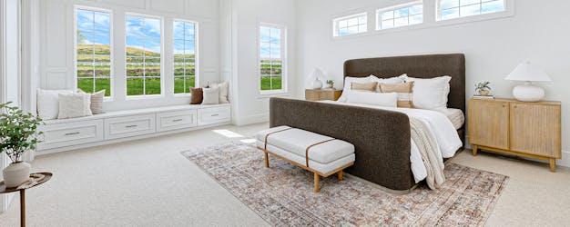 Bedroom carpet remodel.