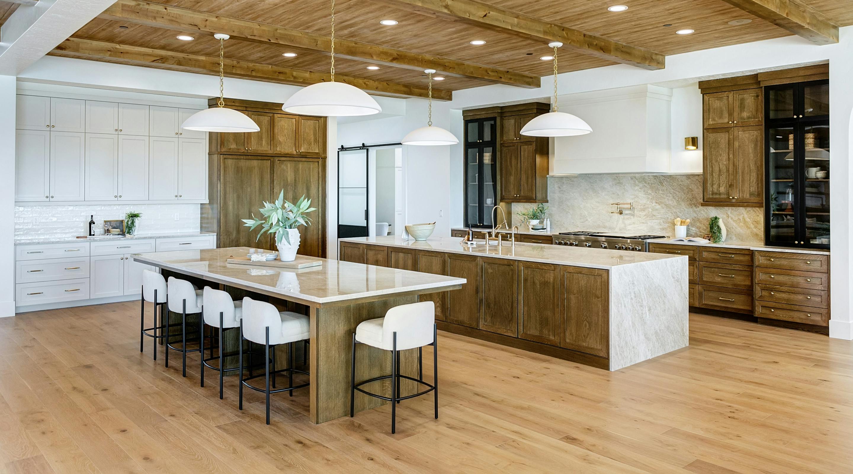 Luxury kitchen remodel.