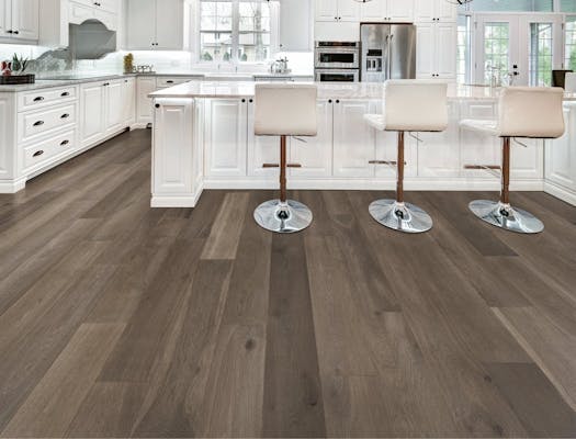 Kitchen hardwood floors