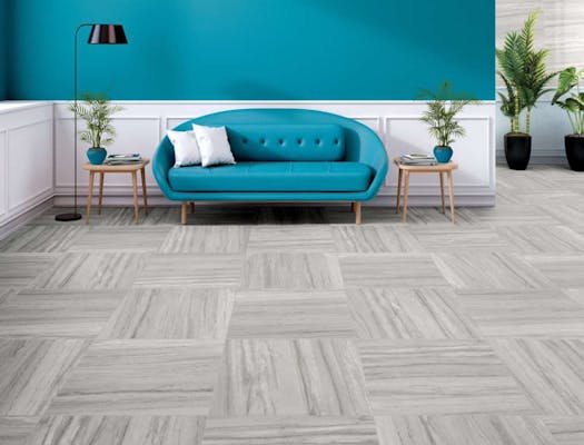 Modern tile floor